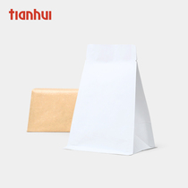 Tianhui packaging Kraft paper bag dried fruit black tea green tea rock tea can be heat sealed small packaging bag can be customized wholesale