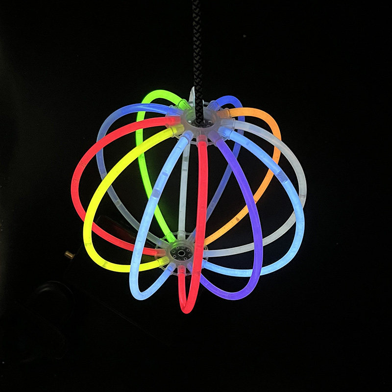 Fluorescent Stick Hairpin Accessories Joint Loving Glasses Children Shine Toy Hair Stirrup Glowing Toy Ball Accessories-Taobao
