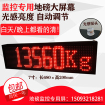 Ground Pound Large Screen 7 Inch External Display Screen 7 Inch Camera Monitoring The Special Light Sensation Brightness Adjustment Clarity