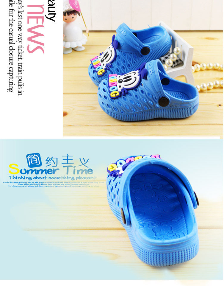 Pantoufles enfants en autre pour été - semelle caoutchouc antidérapant - Ref 987080 Image 15