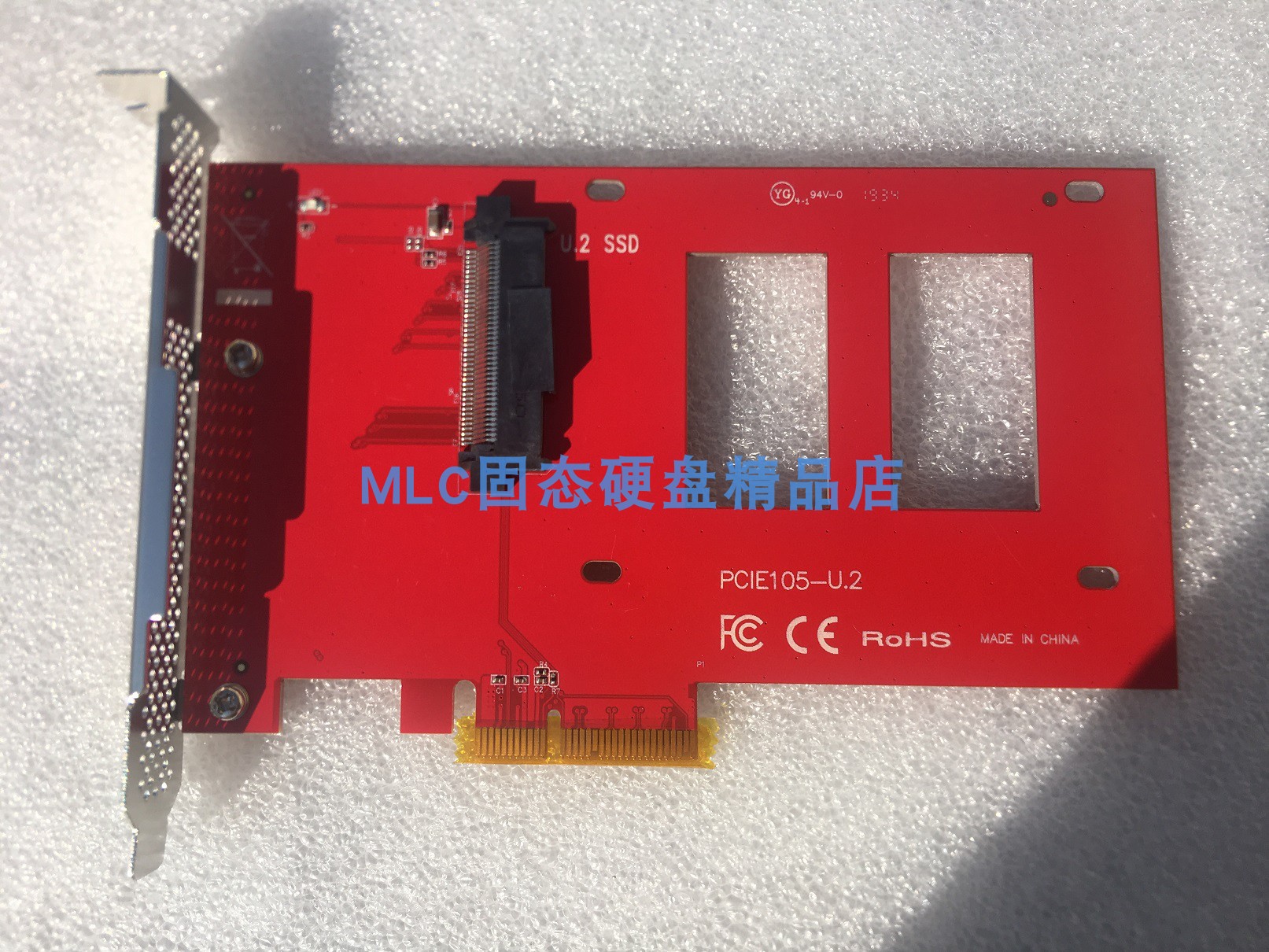 U 2 to PCI-E adapter card SFF-8639 X4 X16 NVME free power supply U2 PCIE full height half height 4 0