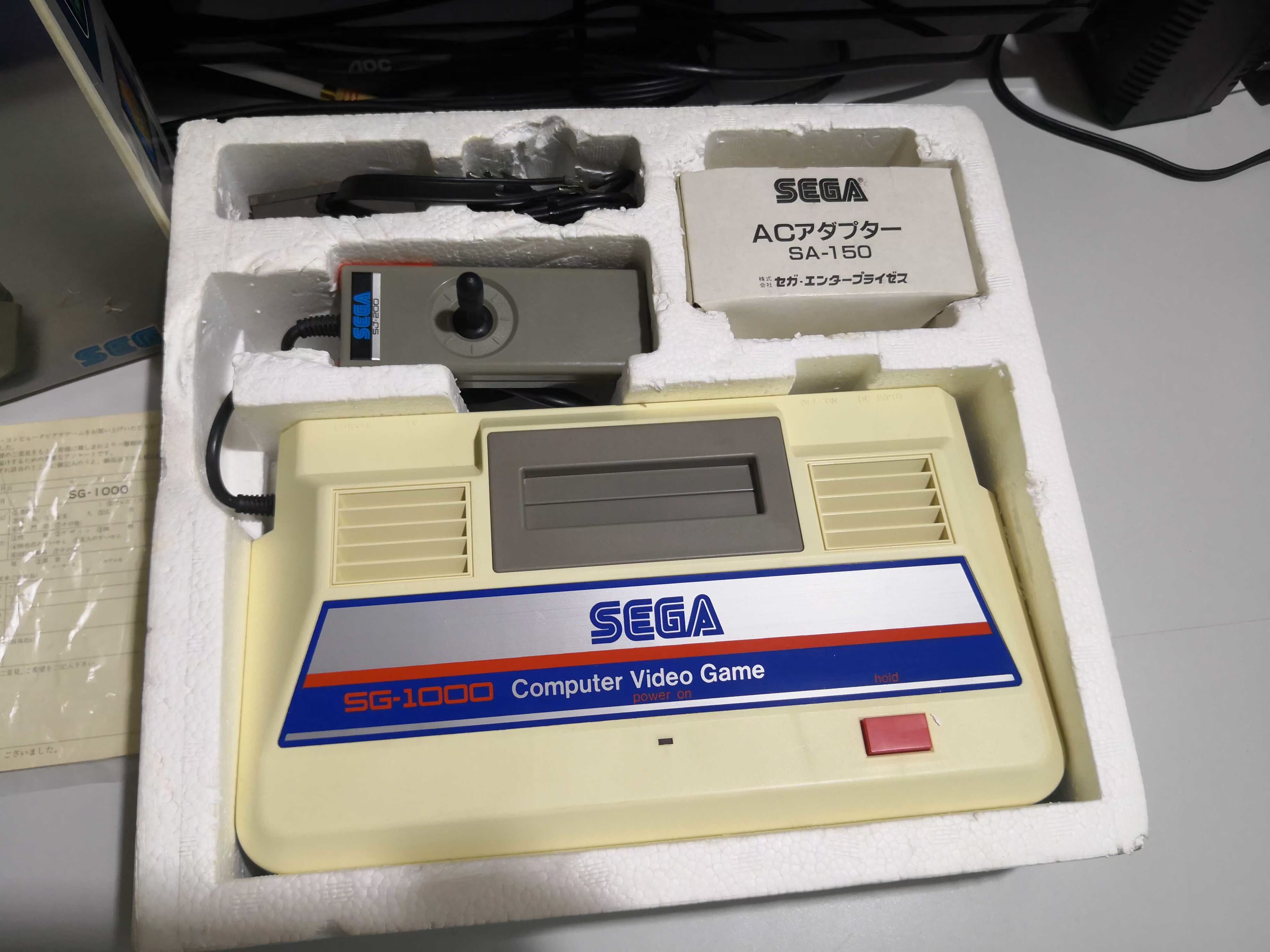 SEGA Sega thế hệ đầu tiên SG-1000 cổ Showa thời kỳ máy trò chơi cũ đạo cụ làm đẹp thương mại Chen - Kiểm soát trò chơi phụ kiện chơi pubg mobile