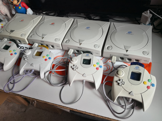 Máy chơi game SEGA Sega DC phiên bản tiếng Nhật 3010 / phiên bản Mỹ 3020 / phiên bản châu Âu Phiên bản châu Á 3030 - Kiểm soát trò chơi tay cầm game