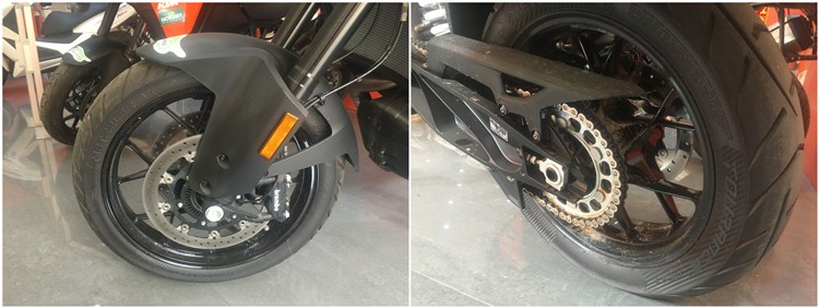 KTM 1090adv, adv 1290s, 1050 hoàn toàn mới chính hãng bánh trước và sau - Vành xe máy vành xe
