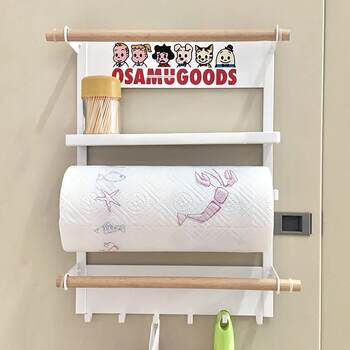 Maruko detective japanese style magnetic refrigerator storage hanger