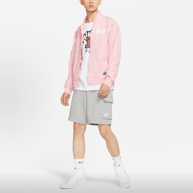 Nike Sportswear Men's Sports Casual Woven Spring and Autumn Long Sleeve Baseball Collar Jacket Dm7900-603