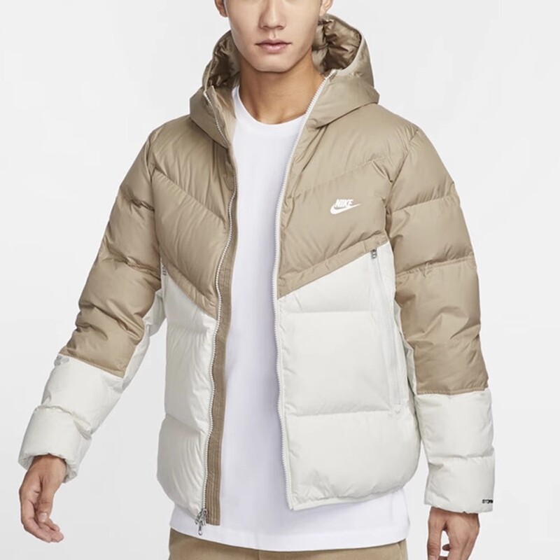 Nike Storm-Fit Men's Hooded Zipper Windproof Warm Long Sleeve Puffer Jacket Dv1132-247