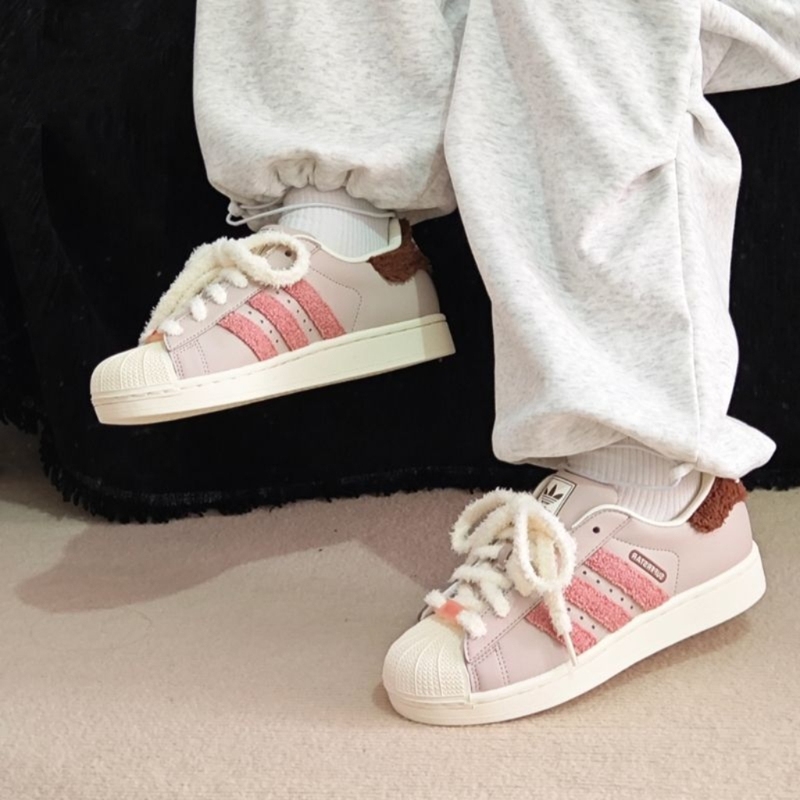 Adidas Originals Superstar 2 Women's Pink Comfortable and Soft Low-Top Sneakers Jr6986