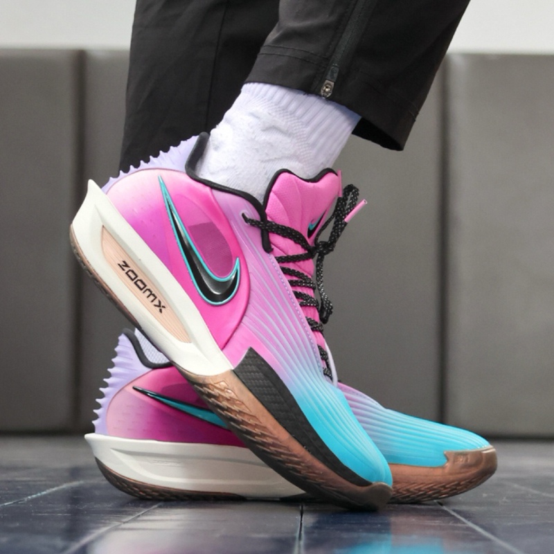 Nike G.T Cut 3 Turbo Ep Unisex Blue and Pink Wear-Resistant Low-Top Basketball Shoes Hv9919-900 Nike G.T Cut 3 Turbo Ep Unisex Blue and Pink Wear-Resistant Low-Top Basketball Shoes Hv9919-900