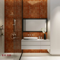 Italian original imported Marazzi ceramic tiles replica Zeli series floor and wall tiles retro style