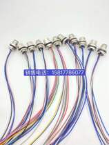 M12 Air Plug Socket Sensor Plug Flange Seat 4 Core 5 Core 8 Core 12 Core Connector Dunk Duct Tape