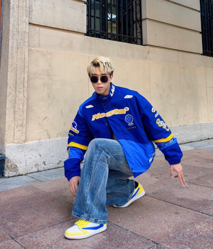 Gongya Three-Party Collaboration Racing Suit Jacket