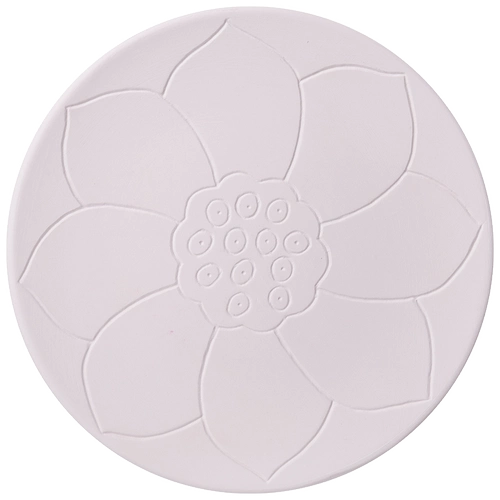 造物空间 Образец плоской тарелки, клетчатая пустого, керамическое образование и обучение DIY Полуфанальный продукт расписанный пустым