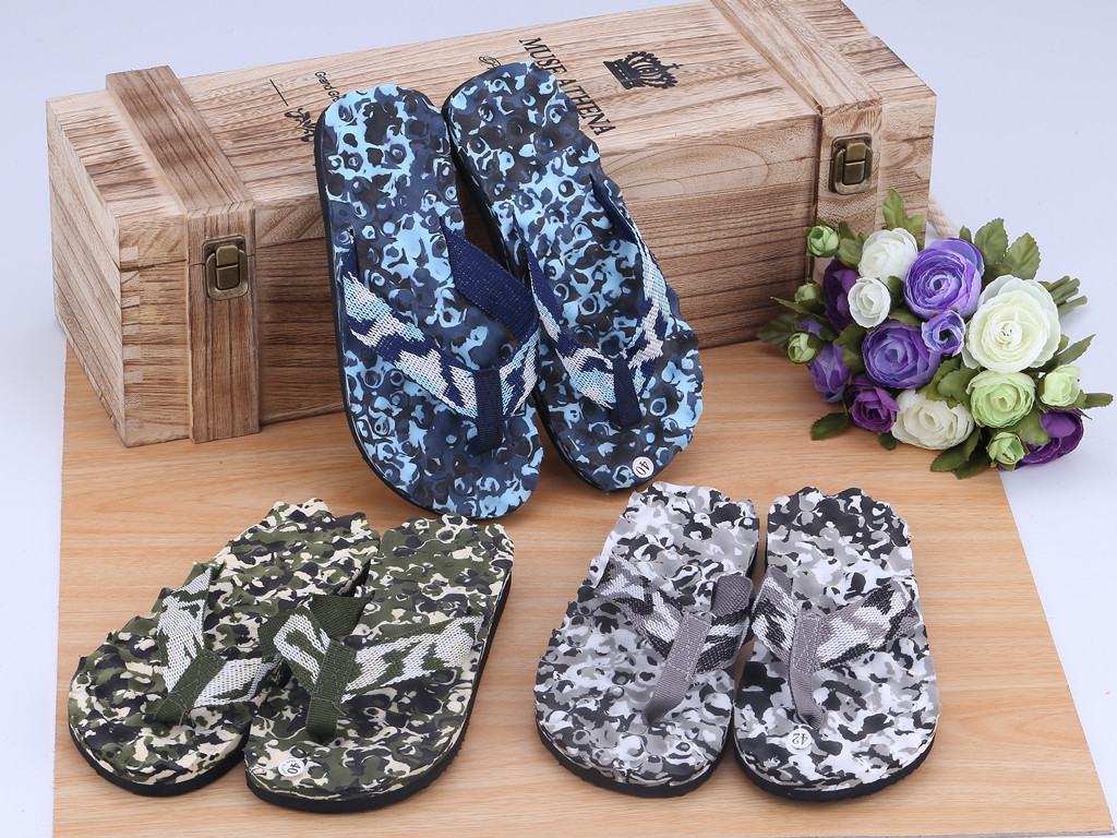 Mùa hè của nam giới dép massage flip flops bãi biển không thấm nước giày nhà người đàn ông giản dị của dép không trượt bọt kích thước lớn