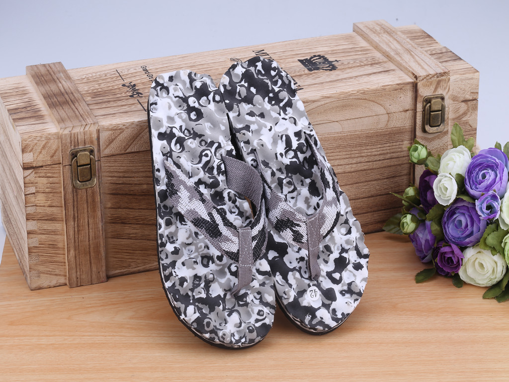 Mùa hè của nam giới dép massage flip flops bãi biển không thấm nước giày nhà người đàn ông giản dị của dép không trượt bọt kích thước lớn