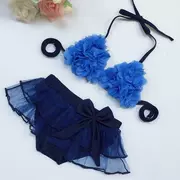 Đồ bơi trẻ em nữ chia ba mảnh nữ công chúa lớn trẻ em chống nắng trẻ em gái bikini gợi cảm - Bộ đồ bơi của Kid