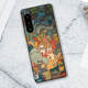 Sony Xperia 5 IV Phone Cases Covers Giant Wave Illustration Silicone TPU