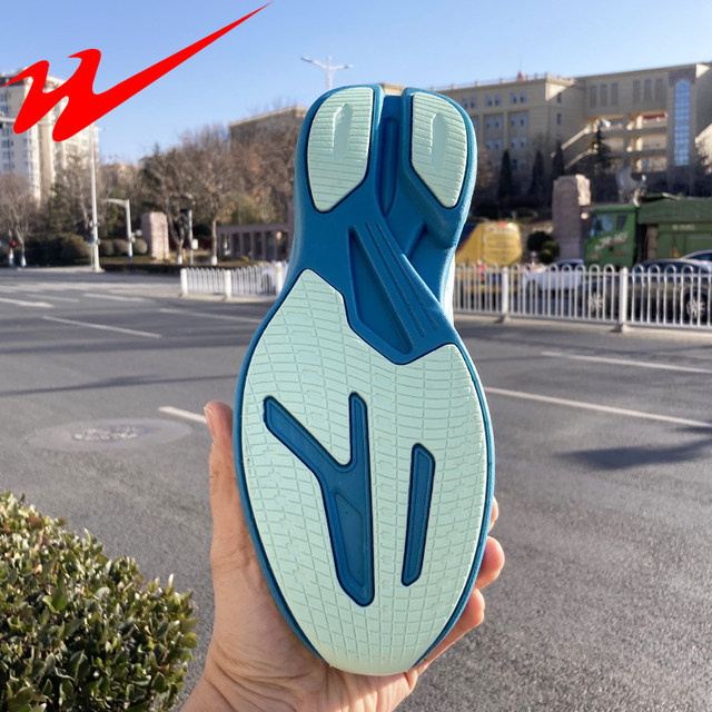 Double Star Men's Shoes Spring Breathable Genuine Store Product Thick-Soled Shock-Absorbing Non-Slip Lightweight Racing Running Sports Shoes for Women