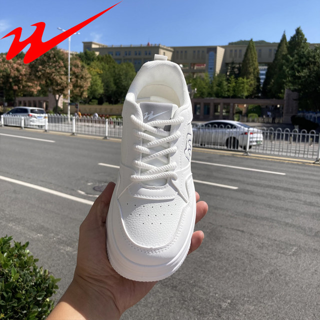 Double Star Physical Store Genuine Thick-Soled Height-Increasing White Sneakers for Women, Versatile Casual Shoes, New Autumn Hot-Selling Model