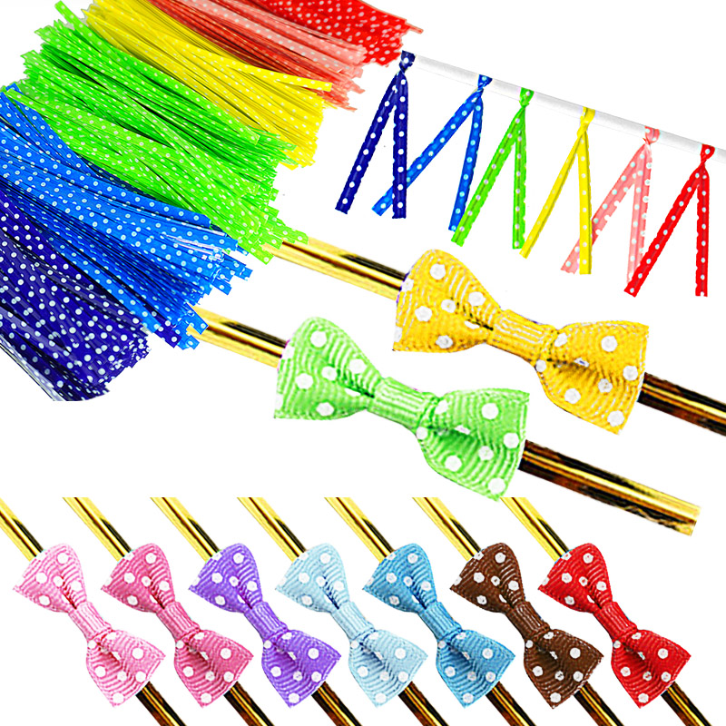 Baking packaging Packaging color metal tie - rope biscuit bag seal barbed wire candy wire tie - wire