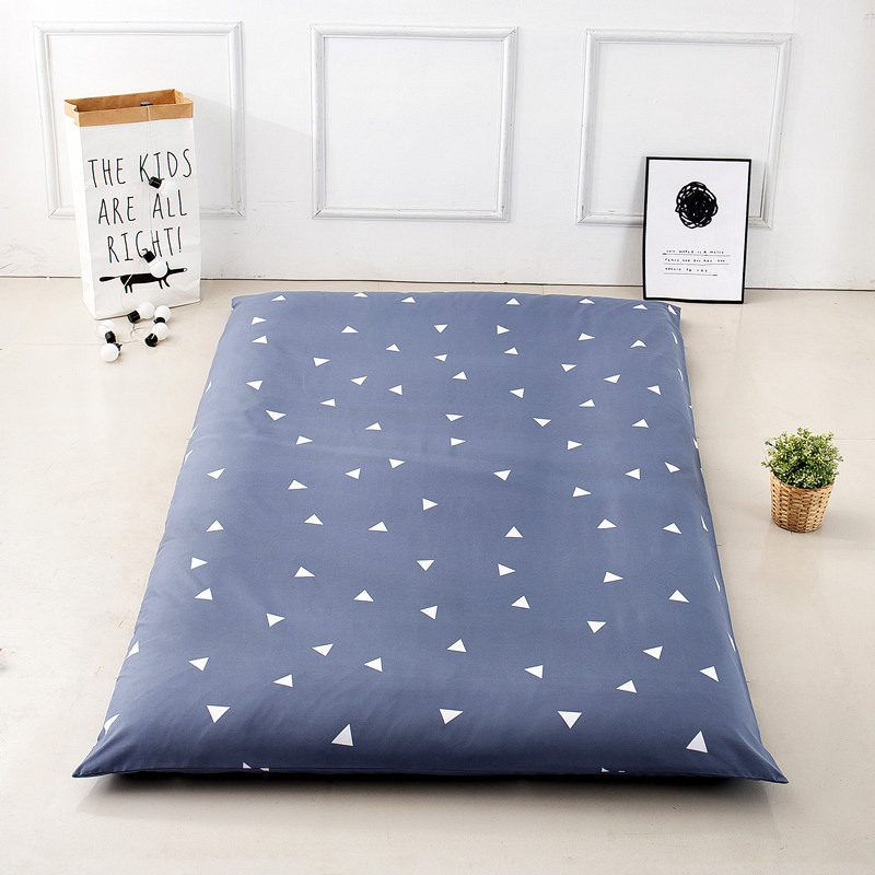 Nệm cover cotton nệm bìa tất cả bao quanh bởi cotton quilt cover removable dây kéo giường bìa duy nhất pad set