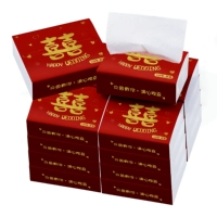 Полно радости, четырехслойная утолщенная бумага [10 упаковок] 60 упаковок на упаковку