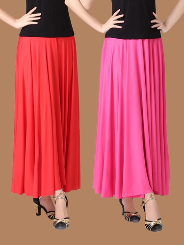 Однотонная длинная юбка, коллекция 2023