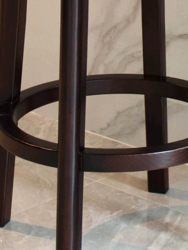 Столковое деревянное барное кресло современное минималистское дом высокий стул барный стул вращает северные бары