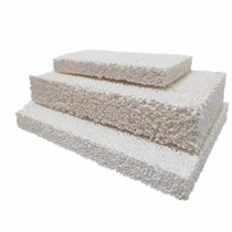 Ceramic filter sheet 1150 ° C alumina foam ceramic aluminium water filtration material cast steel ceramic alumina