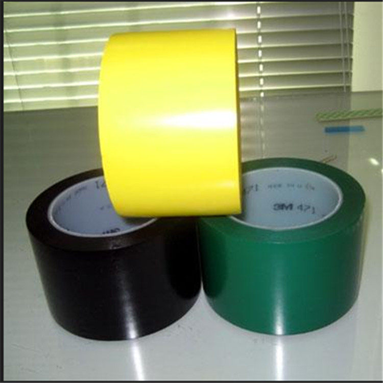 3M 3M 471 red warning adhesive tape yellow floor logo single-sided PVC abrasion resistant strong adhesive black and white blue green no marks
