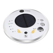 AJS Solar Vehicle Air Purifier Negative Ion Oxygen Bar Car Fragrant humidifiers in addition to taste elimination