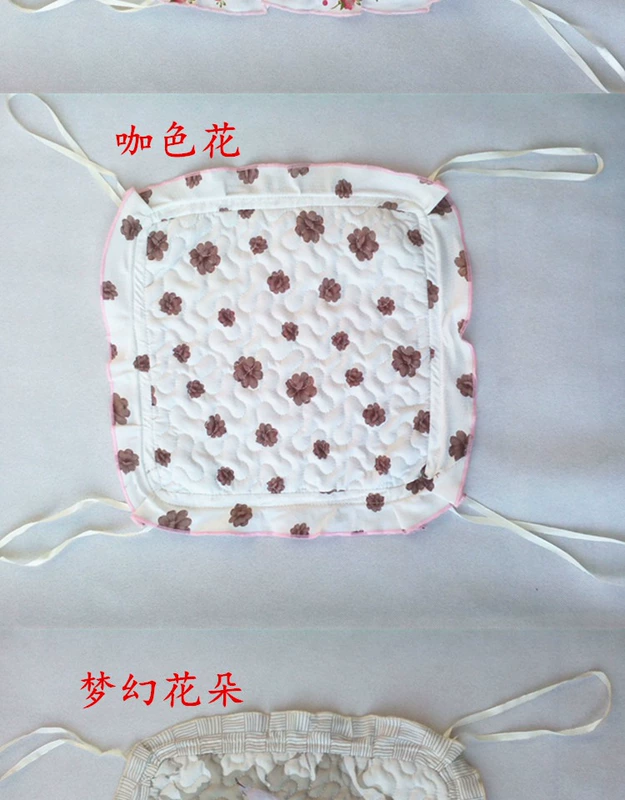 Ghế ghế đệm pad vòng tròn hình chữ nhật nhỏ phân vuông Stool tròn nhỏ đệm pad trượt 6 vận chuyển và rửa được - Ghế đệm / đệm Sofa mẫu đệm ghế gỗ