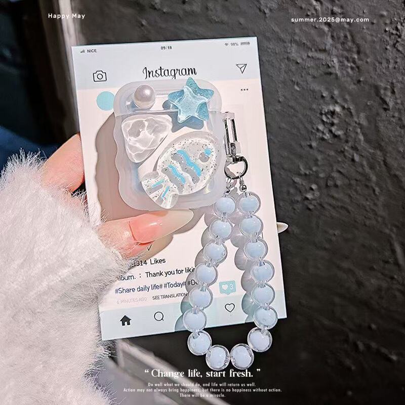 Wireless Bluetooth Earphones Compatible with Apple and Android, Butterfly Design, Stereo Flower Style, for Oppo, Patrick Star, Vivo, Women