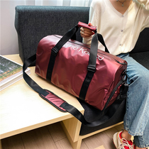 Short-distance travel bag womens portable mens portable mens light and large capacity for business trips dry and wet separation shoulder crossbody sports fitness