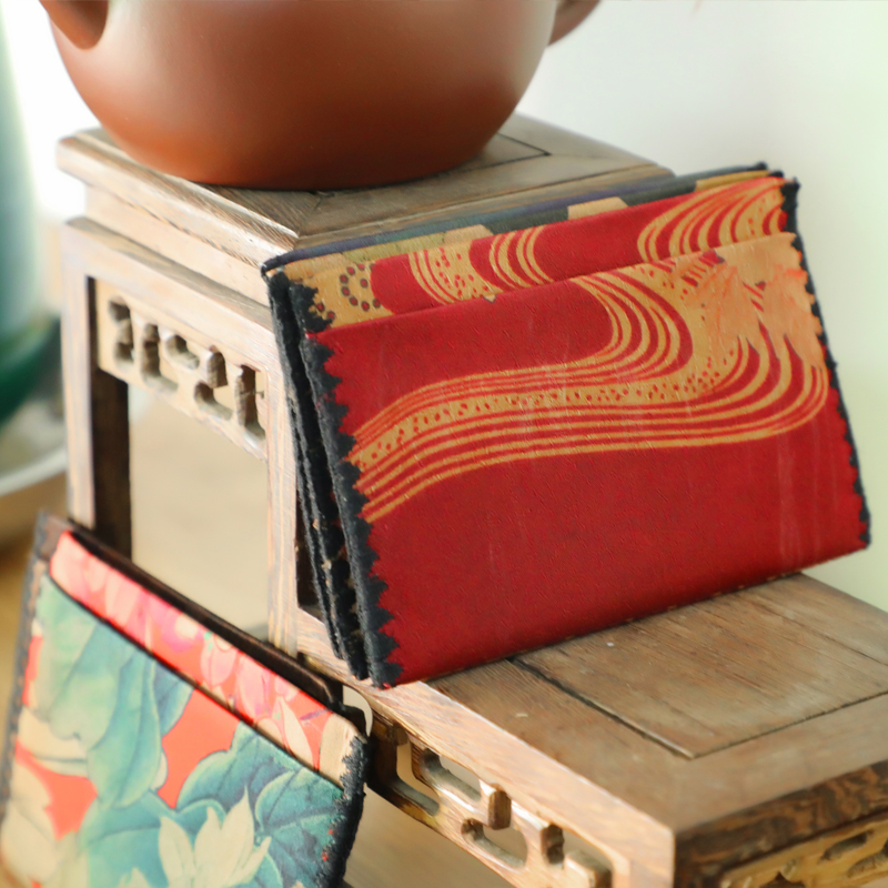 Zhu's Original (The Fragrance of the Palm) Fragrant Cloud Shade Practical Portable Coin Purse Classical Card Holder Rewards