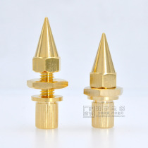 M6 pure copper shock absorber foot nail gasket damping support foot speaker speaker audio tripod Power amplifier machine special foot nail