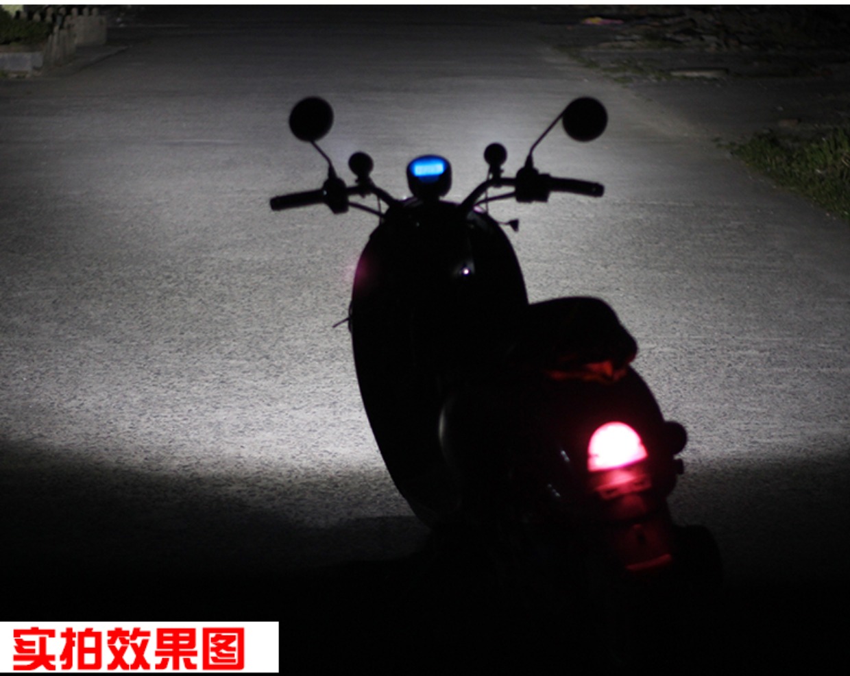 Xe tay ga bóng đèn led siêu sáng led đèn pha đôi vuốt tích hợp bóng đèn xe máy 12 v đèn trợ sáng xe máy siêu sáng