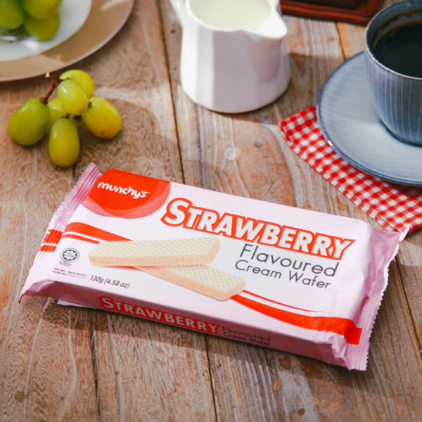 马来西亚进口 Munchy’s 马奇新新 夹心威化饼干 130g*6包 天猫优惠券折后￥34.9（￥49.9-15）多味可选