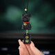 French bulldog car pendant, rearview mirror pendant, high-end creative safety car trailer interior decoration supplies