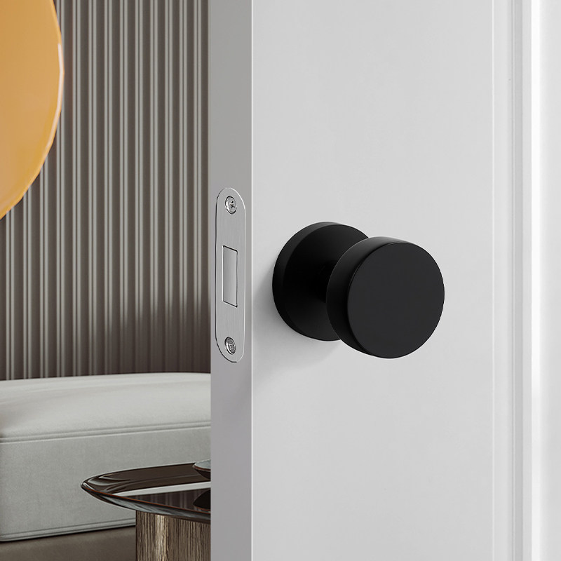 Invisible door lock single-sided lock dark door TV background wall door invisible hidden door lock indoor bedroom invisible door lock-Taobao