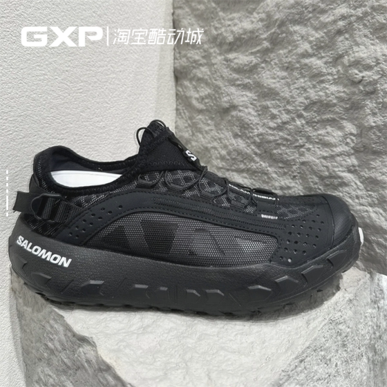 Salomon Solamamphibian 봄과 여름 남녀 야외 검은 전사 레저 하이킹 신발 478148
