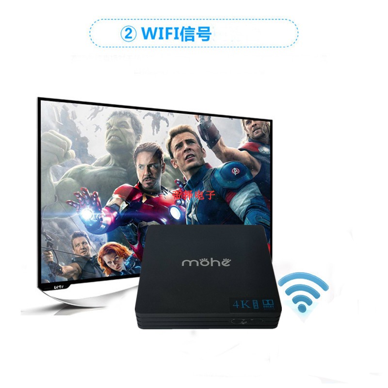 Máy nghe nhạc set-top không dây thông minh mạng HYUNDAI / hiện đại C3MOhe Blu-ray 4K không thẻ bộ phát wifi tenda f3