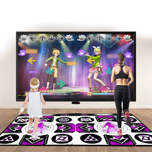 Кангли беспроводная двойная танца Potten Campaign Home -Computer Computer Dual -Censicate Game Cange Dance Machine