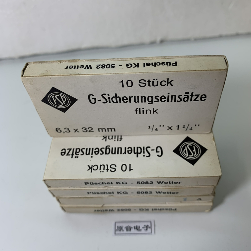 German FSP1A250V glass tube fuse G-Sicherungseinsätze 6 3 x 32mm