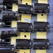 Panasonic 4700UF25V4700U Japan Panasonic original new filter capacitor XG series diameter 18X25mm