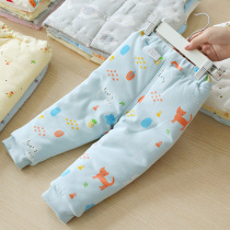 Baby cotton pants in baby cotton pants Newborn childrens clothing liner cotton warm pants winter