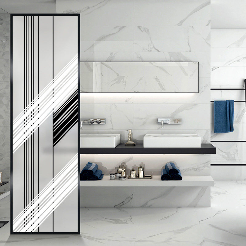 Modern minimalist art glass screen partition living room net red decoration room home small apartment bedroom porch