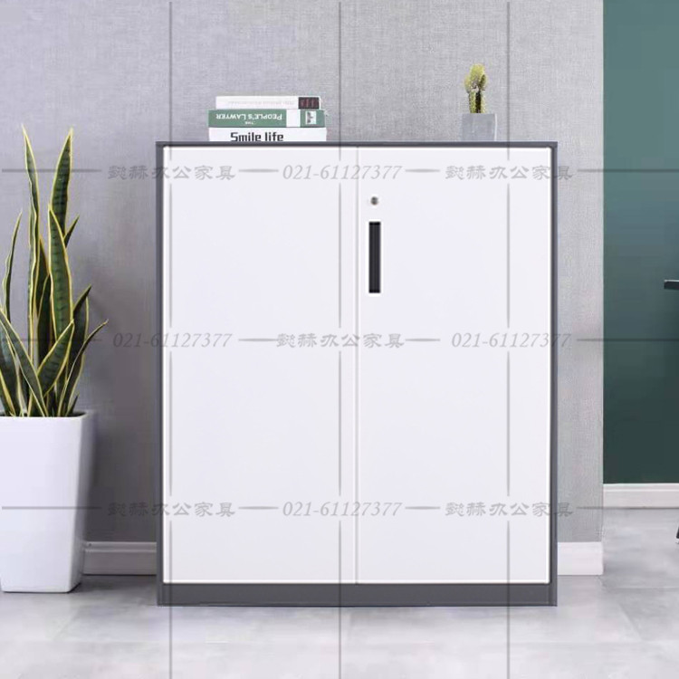 Office file cabinet with lock iron small short cabinet financial voucher cabinet staff storage information file cabinet bookcase