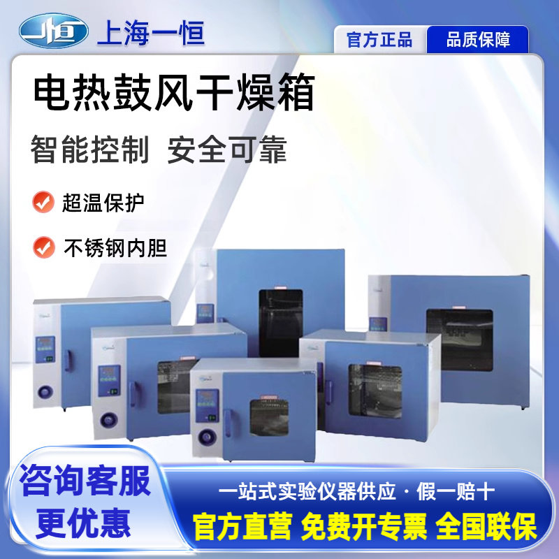 上海一恒DHG-9013A/9023A 电热恒温鼓风干燥箱工业烤箱实验室烘箱