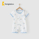 Tongtai summer baby clothes 1-18 months male and female baby short-sleeved closed crotch jumpsuit summer thin romper romper